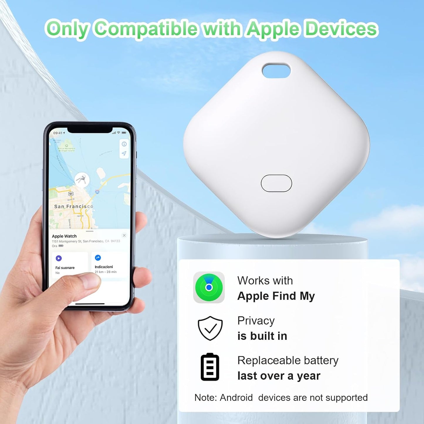 X-TAG Bluetooth lokator