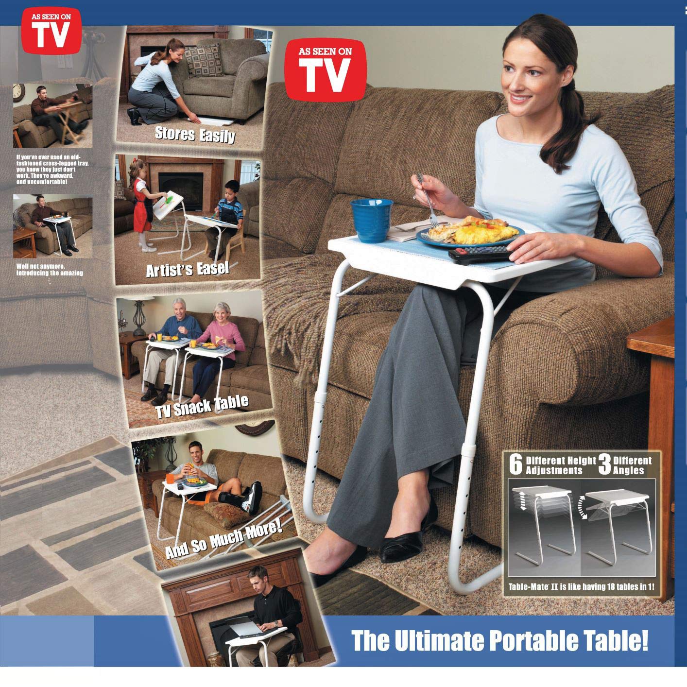 Visenamenski Prenosivi Stocic Table Mate 2