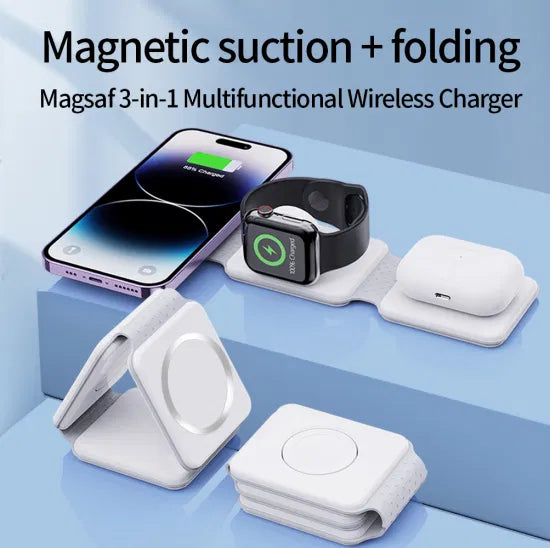 Eksterna baterija 3u1 Magnetni Power bank 