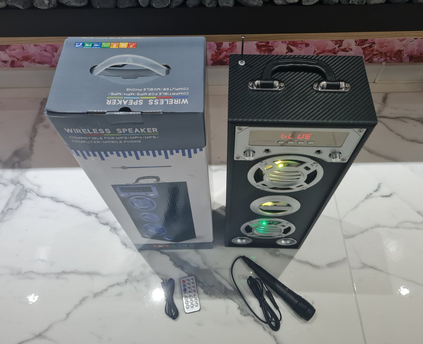 Bluetooth Zvučnik LAV 175B 55cm + Poklon zicani mikrofon